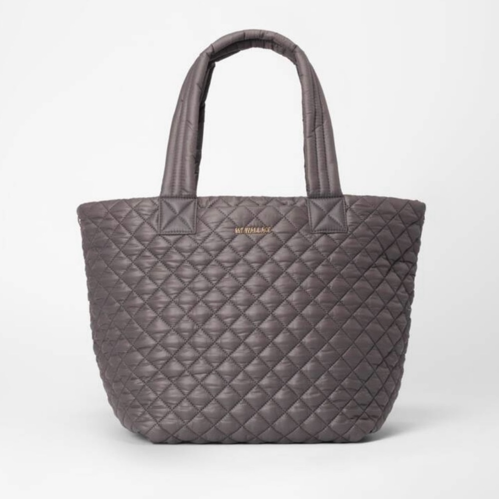 MZ Wallace Medium Metro Tote Gray